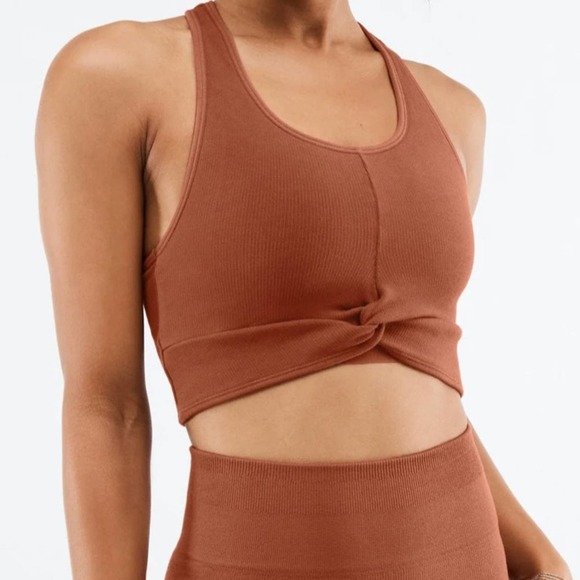 NWT FABLETICS Kinsley Front-Knot Seamless Bra - Picture 1 of 7